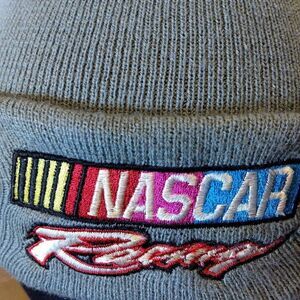 NASCAR Racing Winter Men's Pullover Beanie Hat